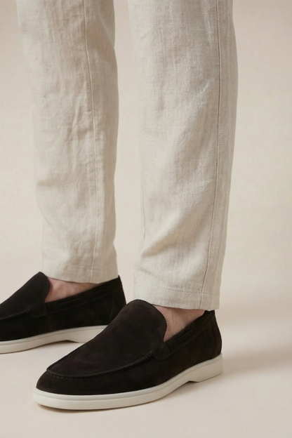 Amalfi Linen Trousers Beige