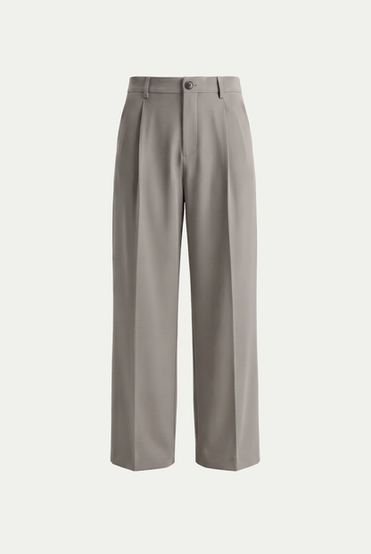 Portofino Wide Leg Trouser Stone