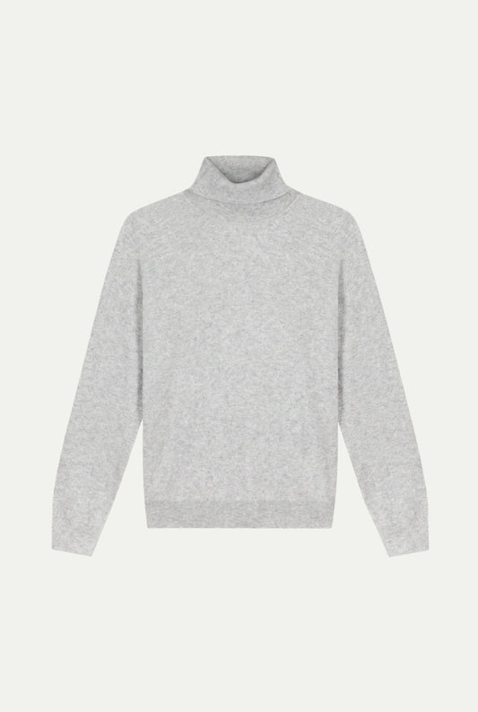 Amalfi Extrafine Rollneck Grey Marl
