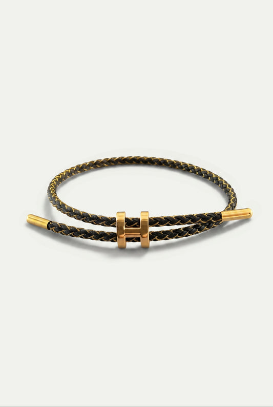 Atelier Outlet Gold Bracelet Gold/Black