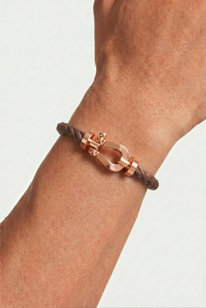 Atelier Outlet Yacht Bracelet Taupe/Rose Gold