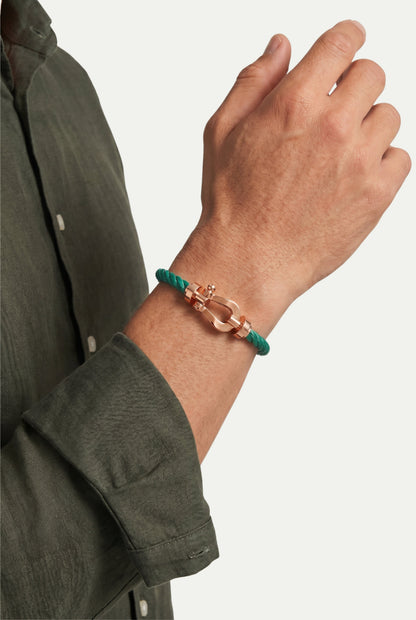 Atelier Outlet Yacht Bracelet Green/Rose Gold