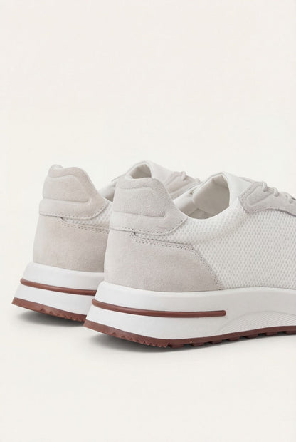 Portofino Trainer Suede White