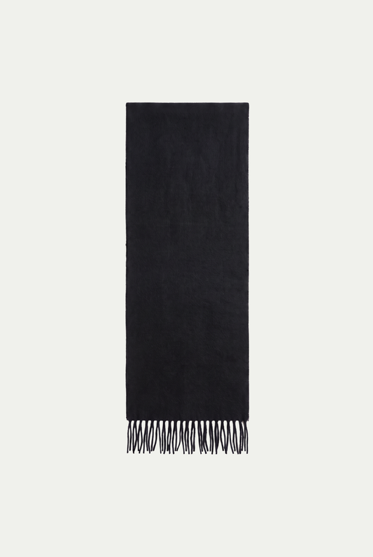 Cortina Cashmere Scarf Black