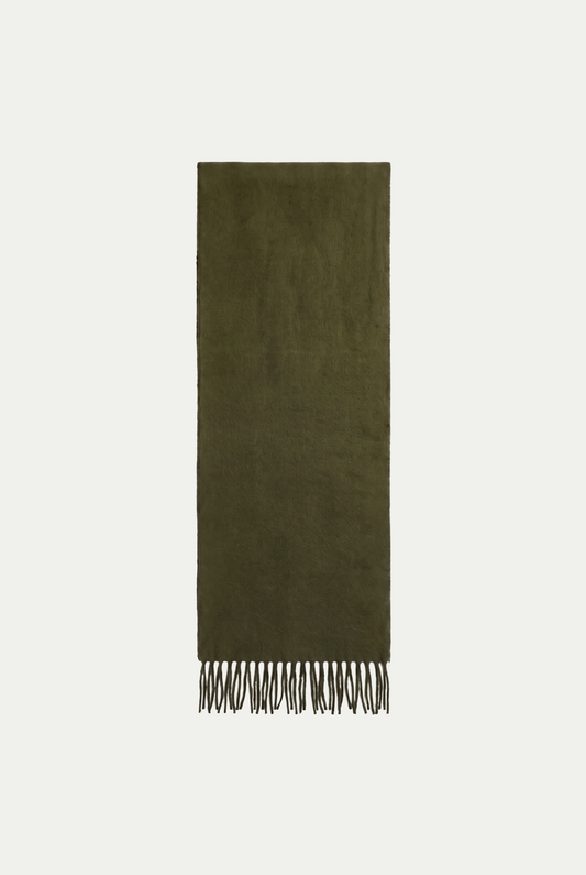 Cortina Cashmere Scarf Olive