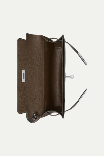 Atelier Outlet Leather Pouch Khaki