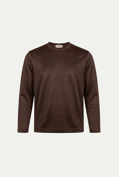 Portofino Long Sleeve Tee Brown