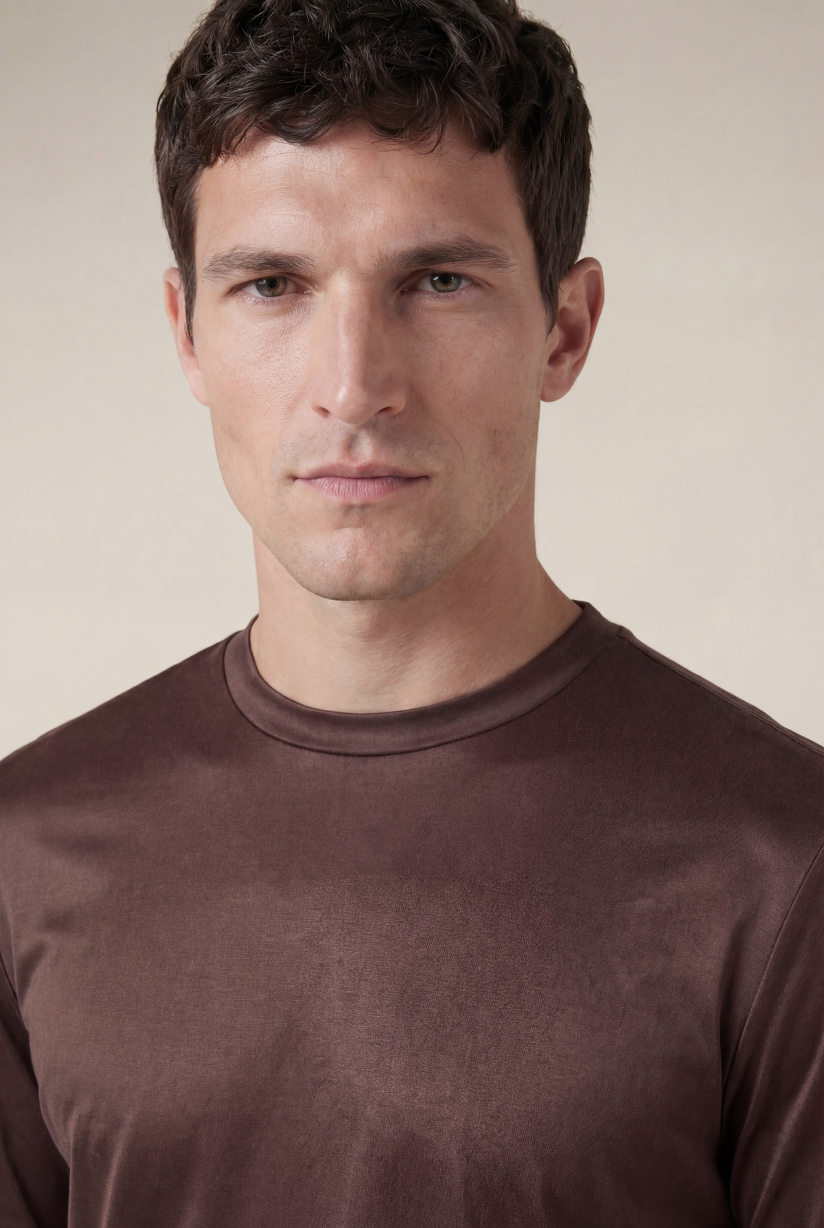 Portofino Long Sleeve Tee Brown