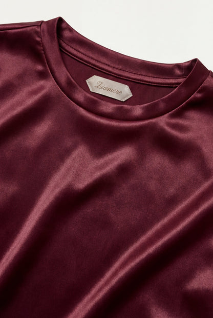 Portofino Tee Burgundy