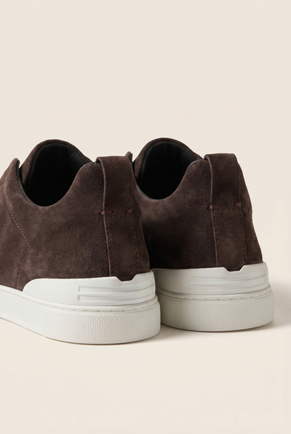 Monaco Suede Sneaker Brown