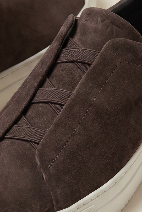 Monaco Suede Sneaker Brown
