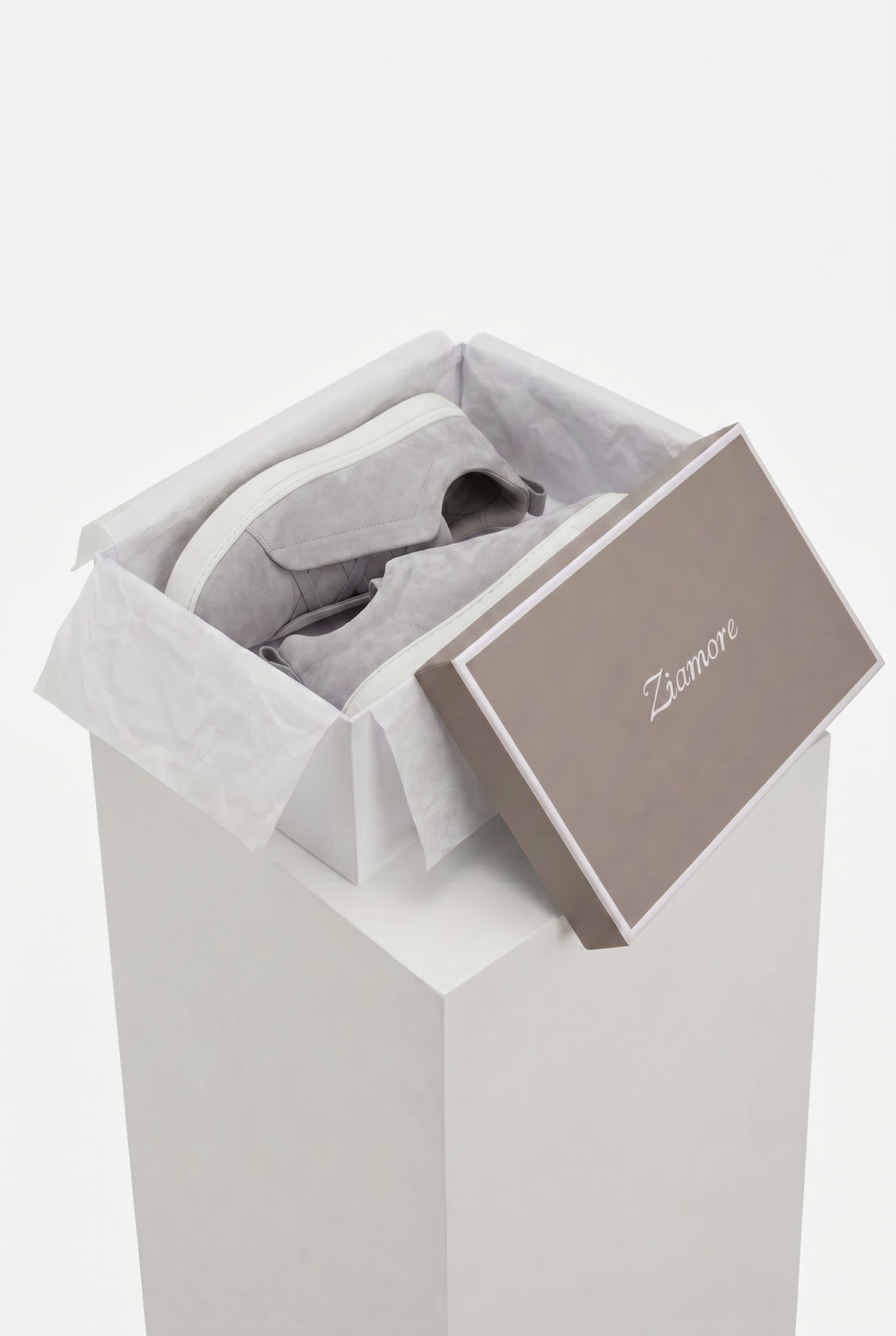 Monaco Suede Sneaker Grey