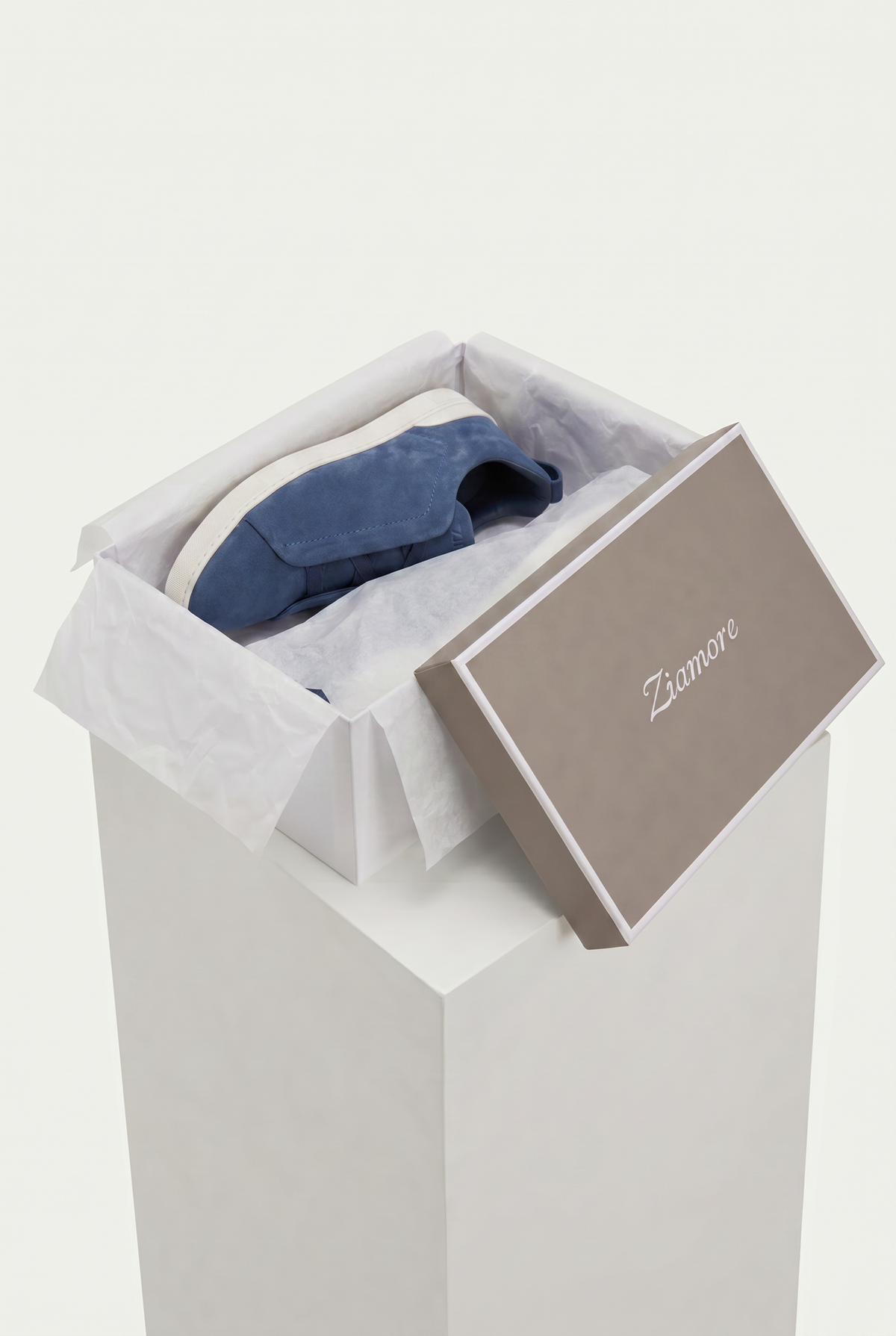 Monaco Suede Sneaker Blue