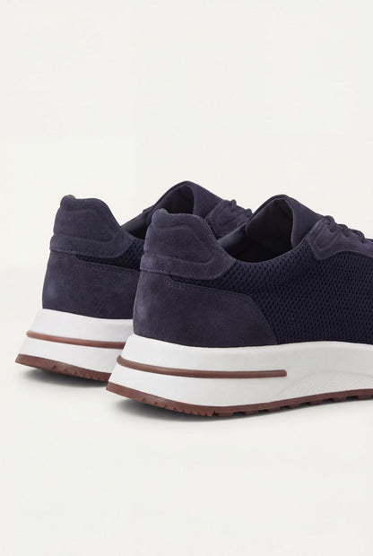 Portofino Trainer Suede Navy