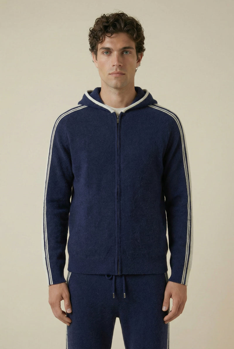 Capri Cashmere Set Navy