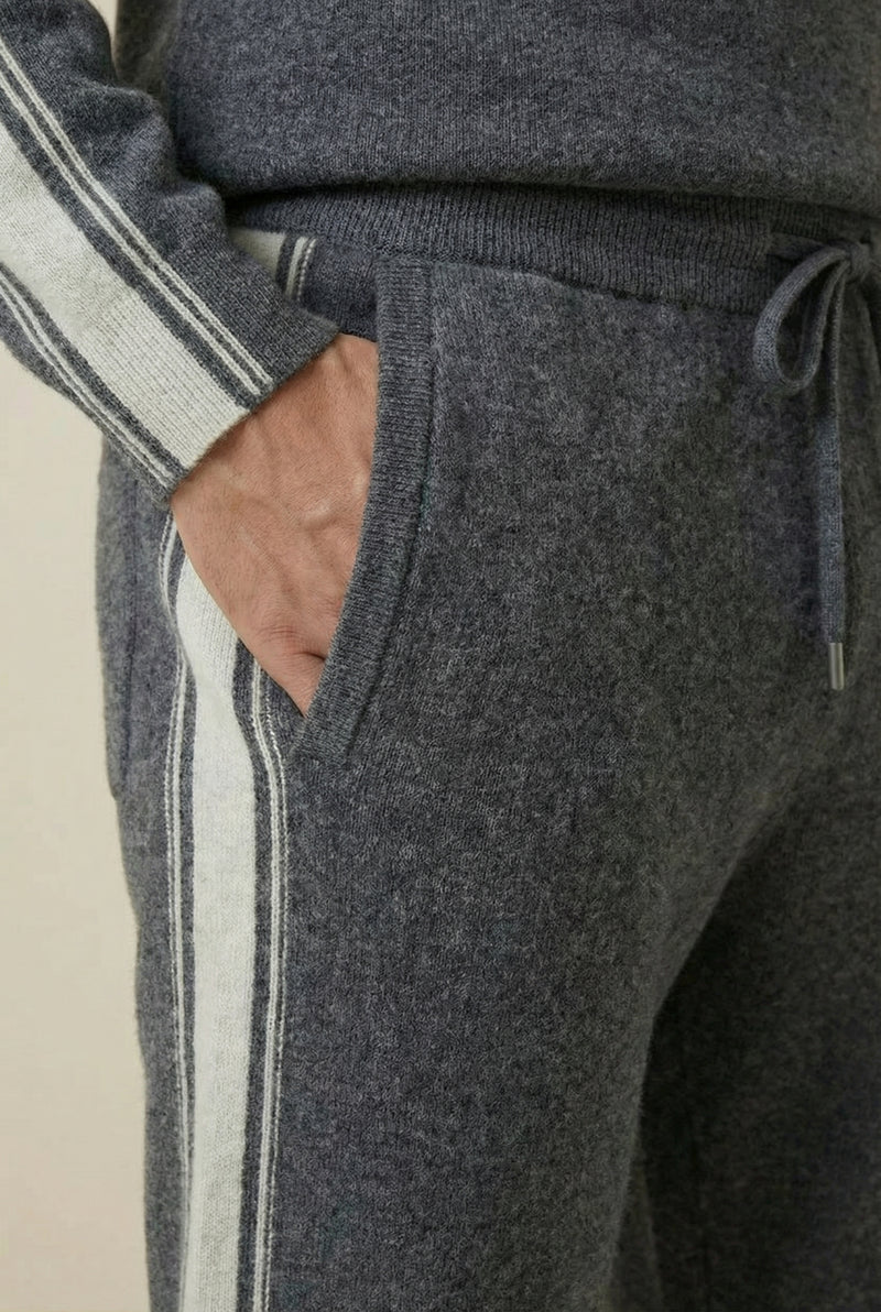 Capri Cashmere Set Dark Grey