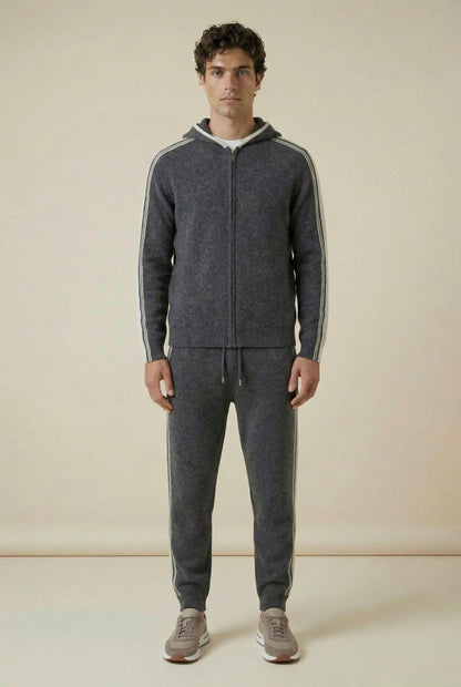 Capri Cashmere Set Dark Grey